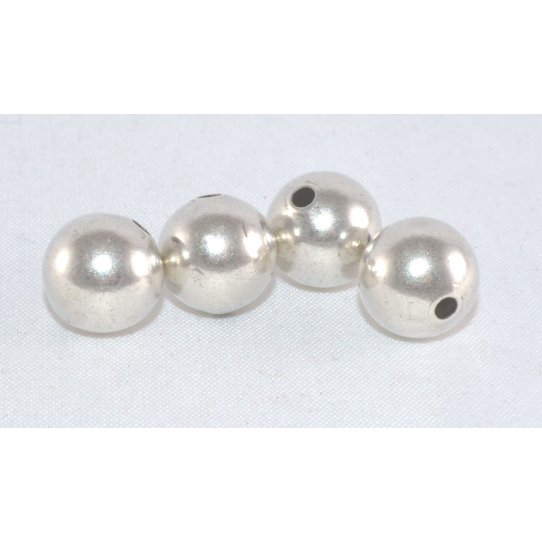 perles en metal 10mm et 11mm de diamtre
