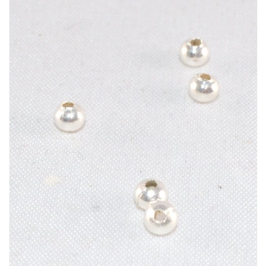 250 Perles en laiton 3mm plaqu en France 