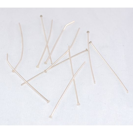 4mm nail END plated brass silver or gold in France