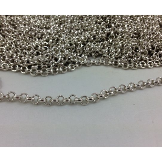 Aluminium Jaseron chain, average size