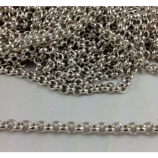 Aluminium Jaseron chain, big size