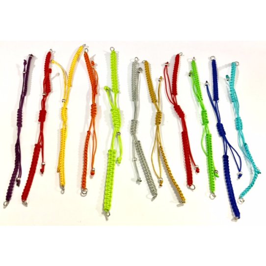 bracelet macramé prêt à l'emploi
