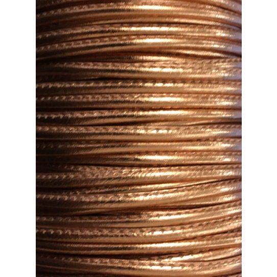 NOUVEAUTES Cuir de chvre cousu 2.70mm mtallis,7 couleurs