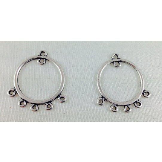 20 Dividers to create earrings or pendant