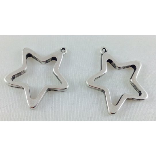 5 large star Pendants