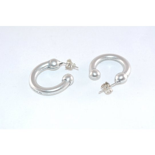 Boucles d'oreille  demi-crole