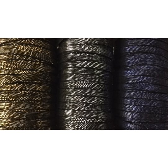 Leather exclusivity Idil 10mm lizard pattern News colors