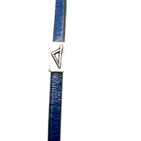 Passant Corse stylis pour cuir 5mm plat