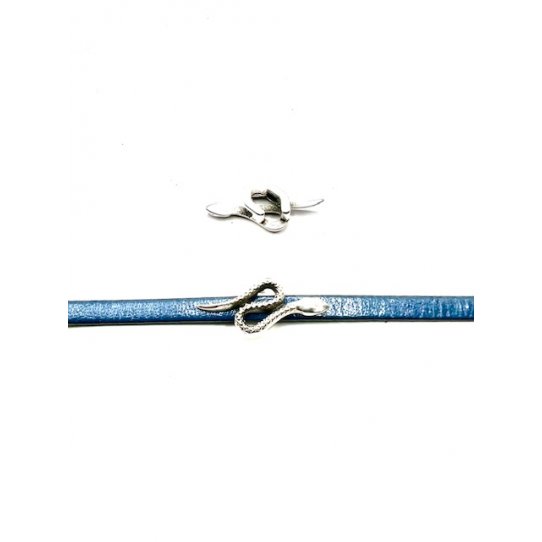 Passant serpent pour cuir 5mm