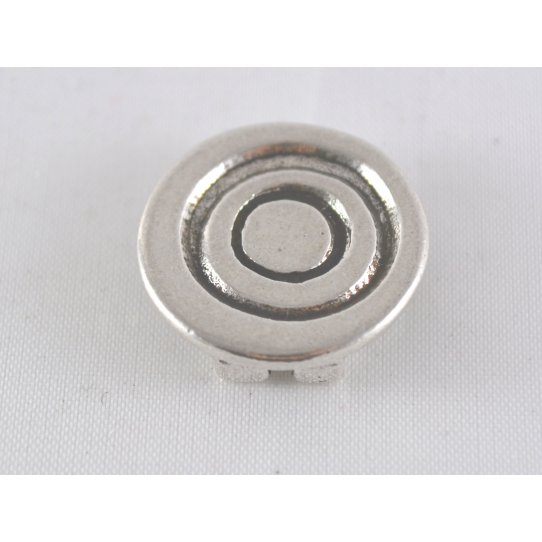Passing 15 mm spiral silver plated tin