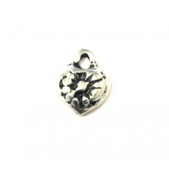 Pendant Cur avec motif 10.3 x 12.9 mm