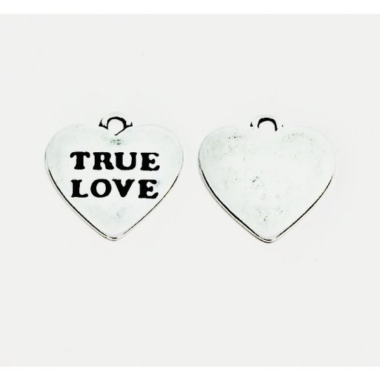 Pendant coeur TRUE LOVE 