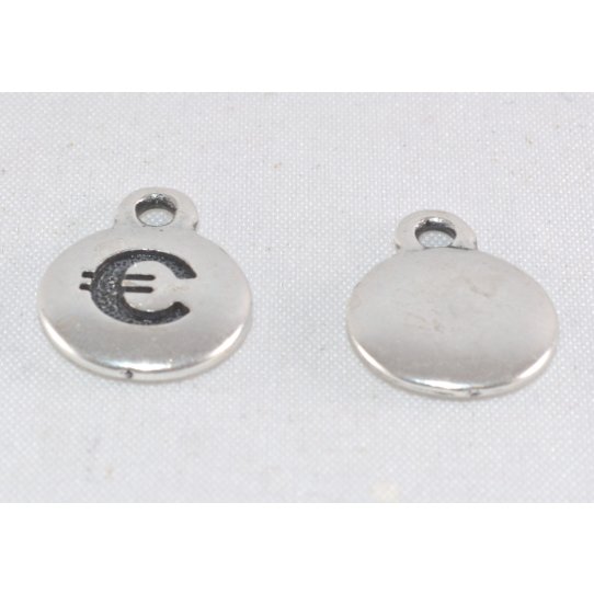 Pendant mdaille euro