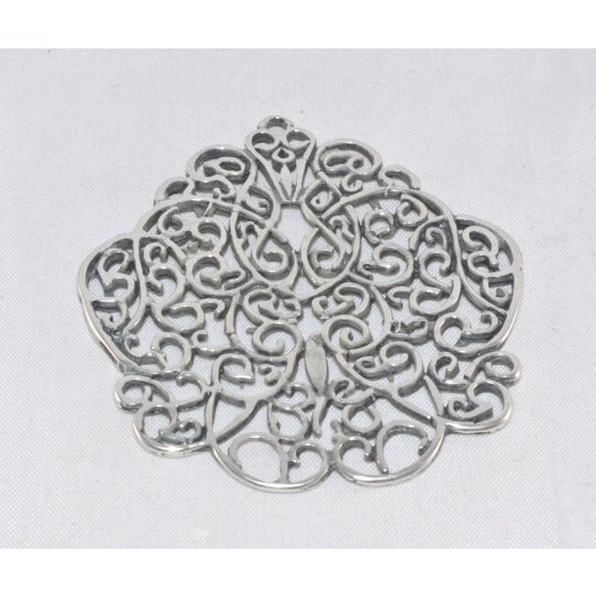 Pendant - medal filigree