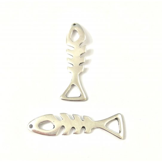 Pendant Poisson avec arte 60mm x 16mm