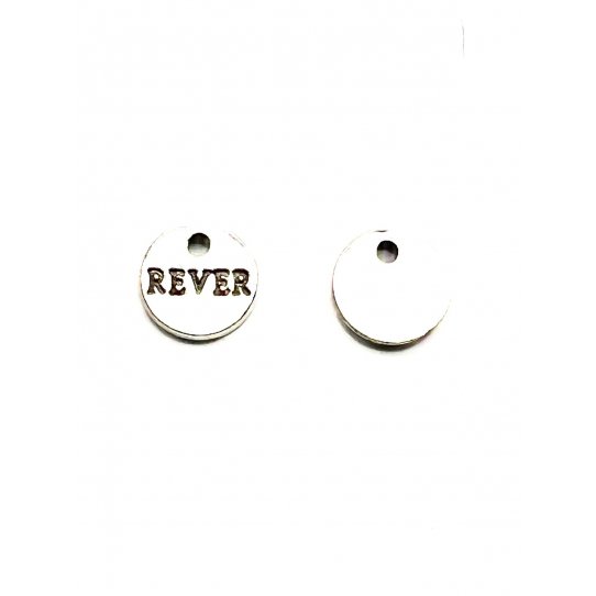 Pendant sequin REVER 9mm en tain