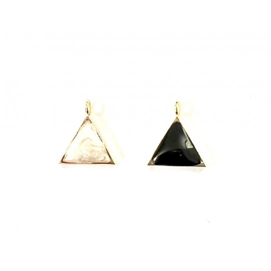 Pendant triangle maill