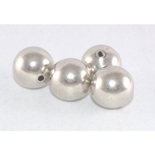 perles en metal 14mm de diamtre