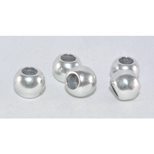 Perles rond 11mm diametre int 5mm