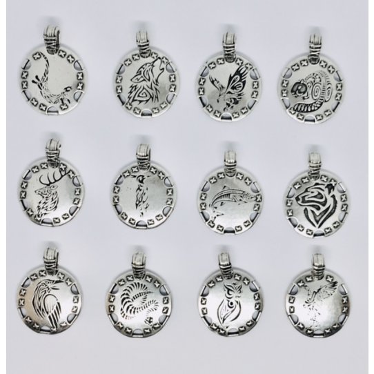 Signe zodiac Amrindien en pendant