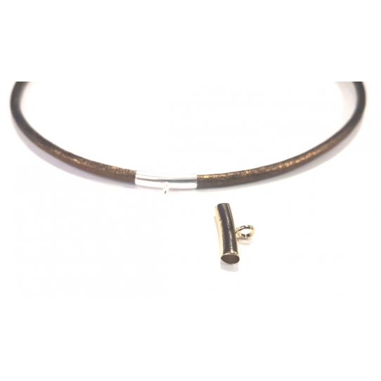 Tube en laiton plaqus argent ou or en diamtre inter4.3 mm