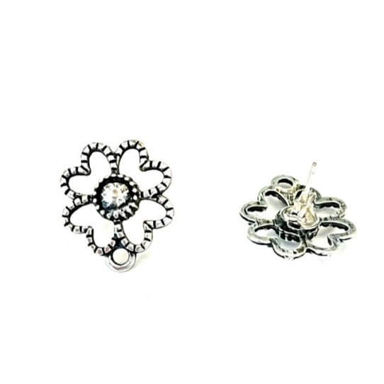 Boucles d'oreilles  clous forme fleur