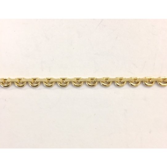 Chane demi lune dor  l'or fin 24 carat en France,1 micron