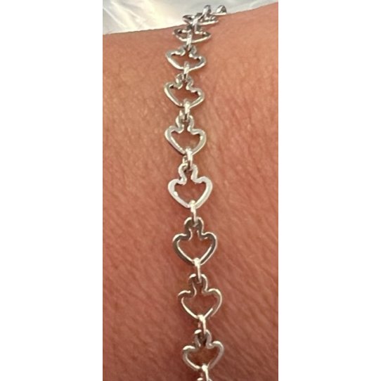Chaine en laiton plaqué 10 micron en France motif PIQUE