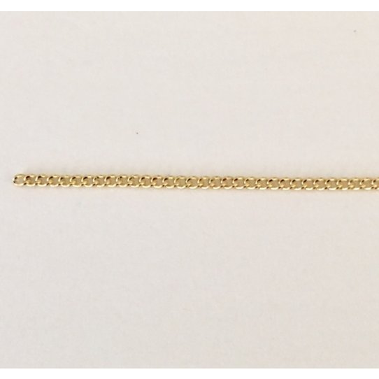Chane fine, dor  l'or fin 24 carat en France, 1micron