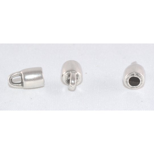 Cloche 3mm plaqu argent