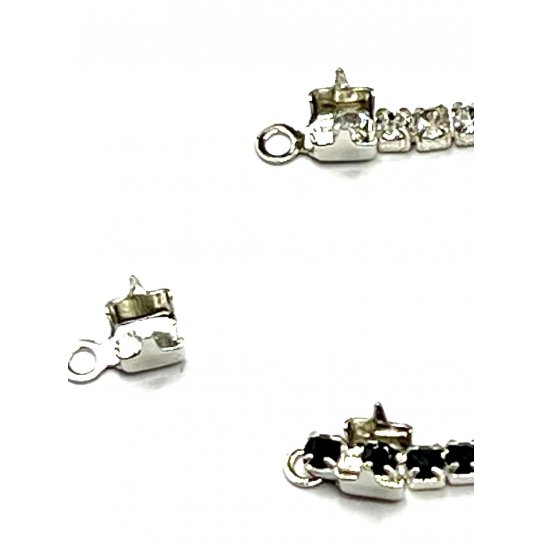 Embout spcialement concu pour la chaine strass blanc ou noir