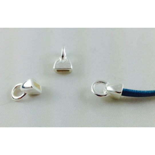 Embout triangle pour cuir plat 5mm
