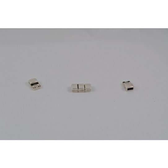Fermoir aimant pour cuir 6mm