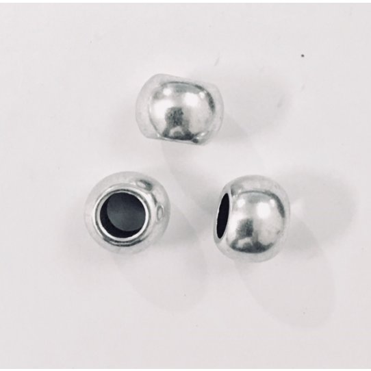 Grosse perle de 12mm de diamtre, trou : 6.20mm