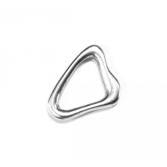 Intercalaire anneau ferm forme abstraite bords arrondis