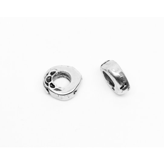 Intercalaire anneau ferm forme abstraite trou 6.60mm