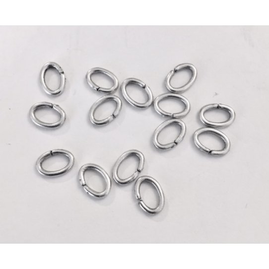 oval rings 7.50 x 5 mm