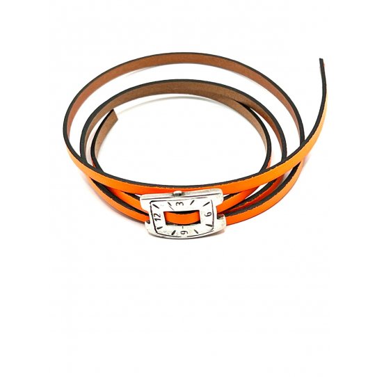 Passant montre carr pour cuir 5mm 