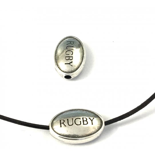 Passant  RUGBY,  trou 2mm, en tain , exclusivit IDIL DIFFUSION