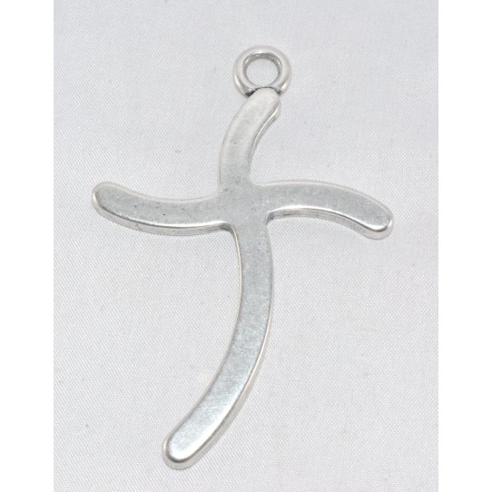 Pendant croix stylis