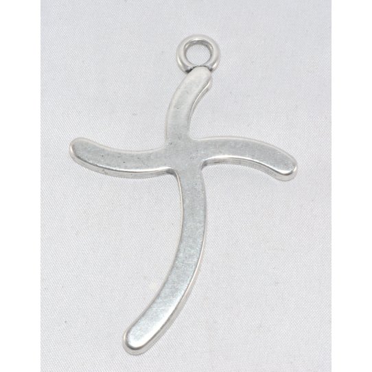 Pendant croix stylis