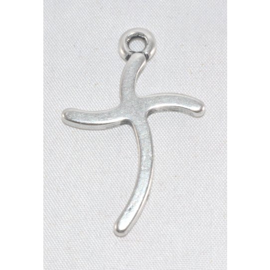 Pendant croix stylis