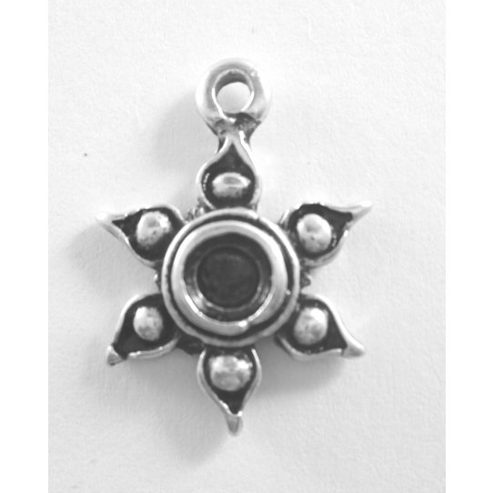 Pendant - flower strasser