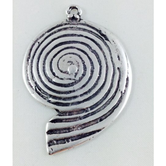 Pendant gros coaquillage -spirale