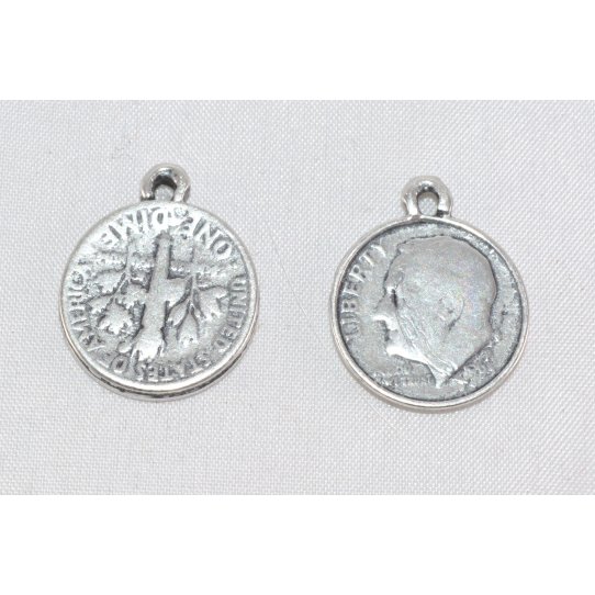 Pendant pièce de monnaie Americaine