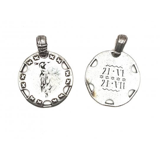 Pendant signe du zodiaque Amrindien pivert