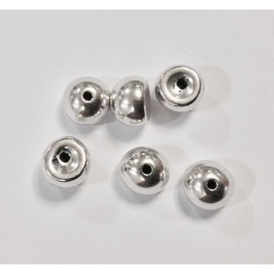 Perles demi-sphre 9mm