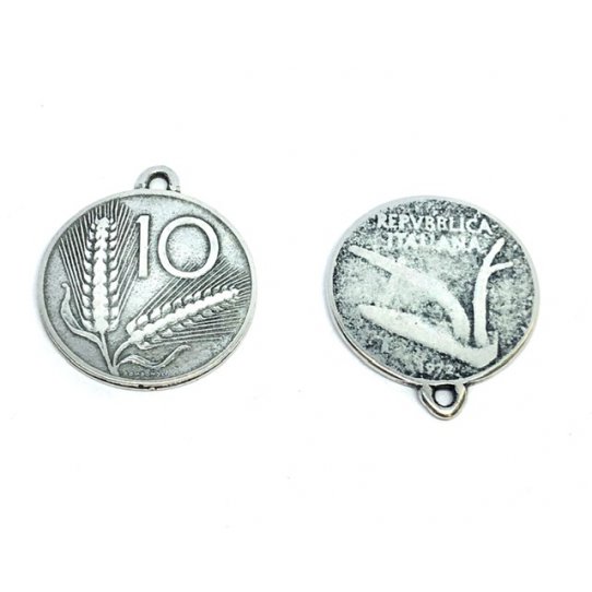 Pièce de monnaie Italienne, 10 lires