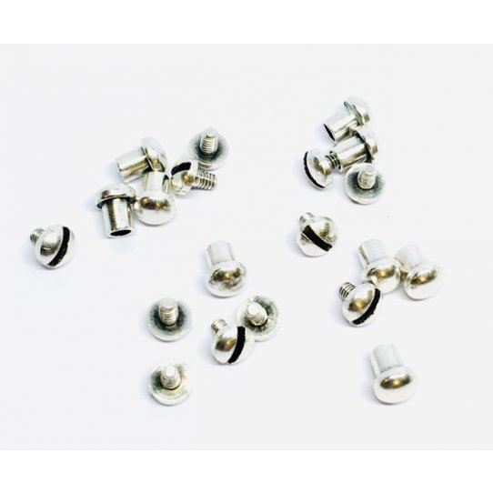Rivets for leathers or tissus