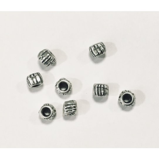 small grooves beads